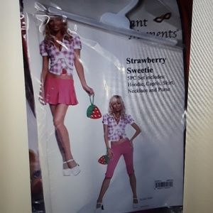 Strawberry Sweetie Costume New